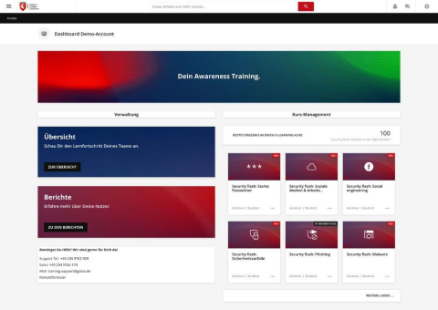 G DATA Awareness Trainings: Neues E-Learning Portal aufgrund hoher Nachfrage
