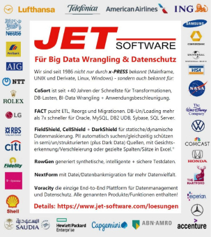 ❌ Datenschutz in MongoDB, Cassandra + NoSQL ❌ PII finden, löschen oder maskieren = formatschonende Verschlüsselung ❗