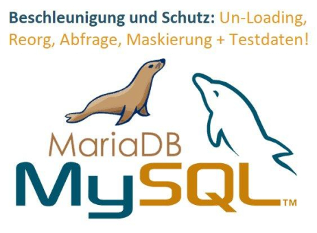 ❌  MariaDB und MySQL ❌ Schnellere Datenbankabfrage- und Ladeleistung, sowie sensible PII schützen ❗