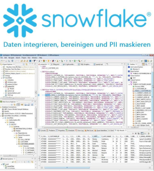 ❌ Snowflake ❌ Agile Datenintegration und Datenbereinigung mit optional verschlüsselter Datenbereitstellung ❗