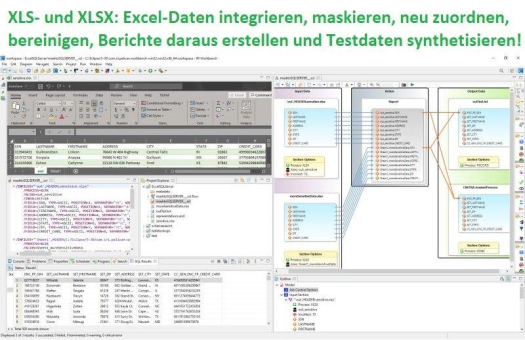 ❌ Excel für BI ❌ Umfassende Datenverarbeitung von einem/mehreren Excel-Arbeitsblättern zusammen mit Tabellen, Flat-Files und Streaming-Daten ❗