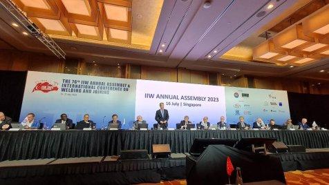 76. IIW Annual Assembly & International Conference über Schweißen und Fügen vom 16. – 21. Juli 2023 in Singapur
