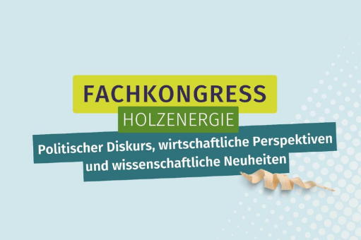 Fachkongress Holzenergie: Politischer Diskurs, wirtschaftliche Perspektiven und wissenschaftliche Neuheiten