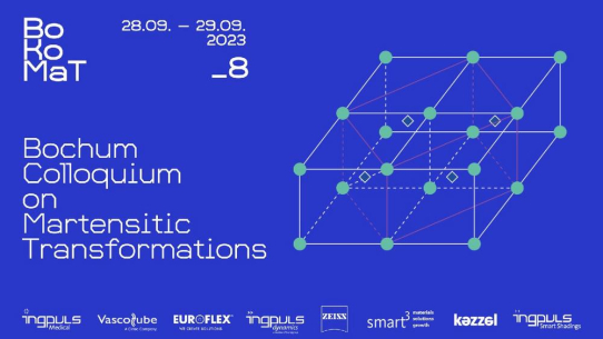 BoKoMaT 2023: Bochumer Konferenz für Formgedächtnislegierungen