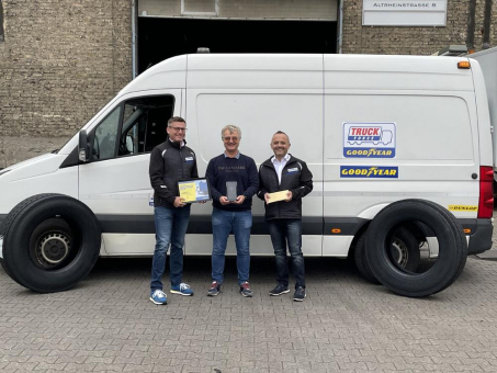 Goodyear gibt die TruckForce Award-Gewinner für das erste Halbjahr 2023 bekannt