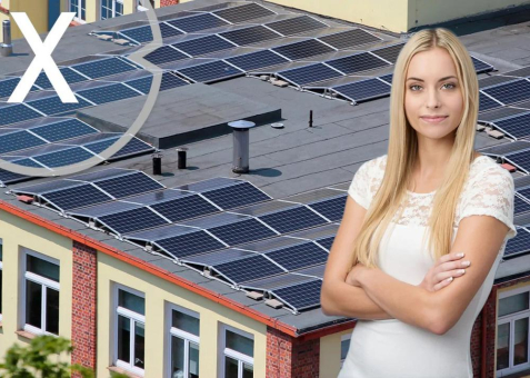 Hallenbau in Mecklenburg-Vorpommern, u.a. für Flachdach: Dach Solar Aufbau mit Photovoltaik Aufständerung – Baufirma und Solarfirma gesucht?