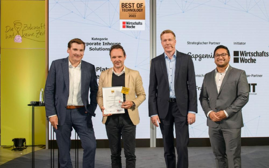 Schnellecke Logistics gewinnt Best of Technology Award