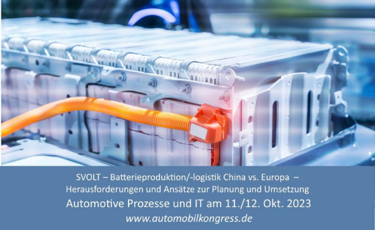 Batterieproduktion/-logistik China versus Europa - Herausforderungen und Ansätze zur Planung und Umsetzung