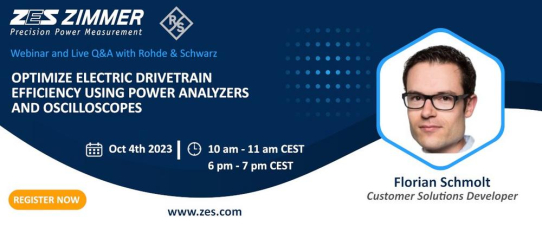 Wirkungsgradoptimierung elektrischer Antriebssysteme mithilfe von Leistungsanalysatoren und Oszilloskopen