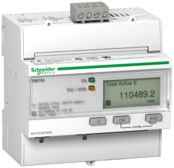 iEM3000: Schneider Electric präsentiert elektronische Drehstromzähler mit BACnet MS/TP