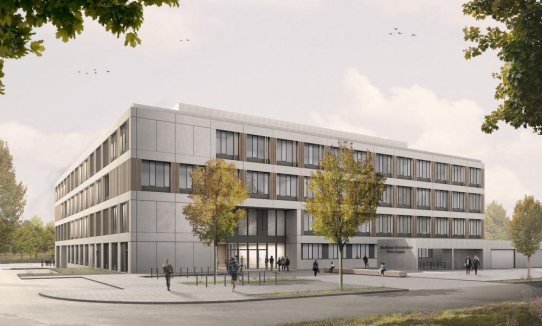 Neubau Alfons-Goppel-Berufsschule: Spatenstich für das bisher größte Bauprojekt des Landkreises Schweinfurt – Hitzler Ingenieure ist Projektsteuerer