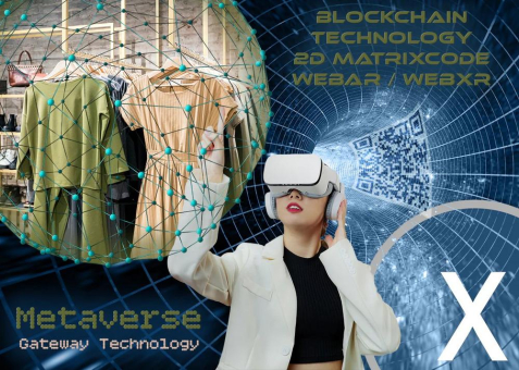 2D Matrixcode, WebAR bzw. WebXR u. Blockchain-Technologie – Einsatz f. VCommerce: XR & Metaverse Gateway-Technologien 2024