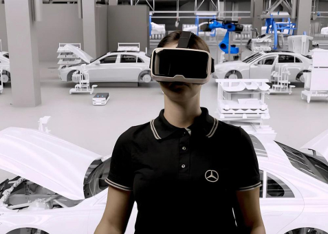 Mercedes-Benz und NVIDIA Omniverse - Das Industrial Metaverse und Digitaler Zwilling in der Produktion: Baut virtueller Fabriken