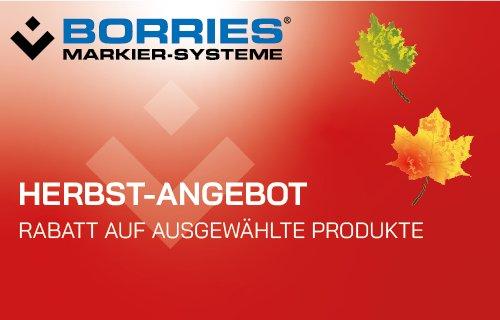 Exklusives Herbst-Rabattangebot: Prägemaschinen von BORRIES