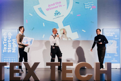 Bei der „TexTech Start-up Night“  die Zukunft der Textiltechnik hautnah erleben