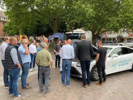 Erster "Tag des Wasserstoffs" in Emden stößt auf großes Interesse