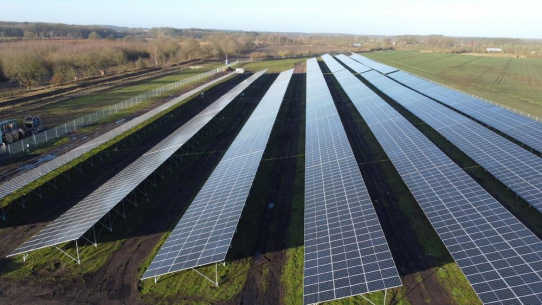 Inbetriebnahme des Solarparks Willingrade in Schleswig-Holstein