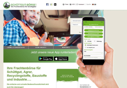 Leerfahrten befüllen – eine neue LogistikApp schöpft digital Potenzial