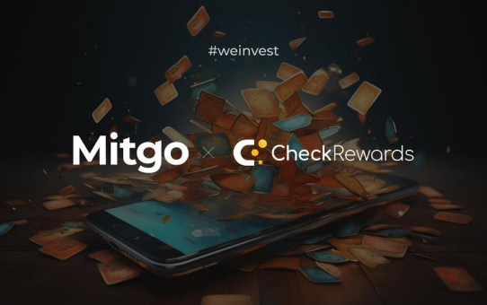 Mitgo Group investiert 1,2 Millionen US-Dollar in die innovative Cashback-App mit maschinellem Lernen, CheckRewards