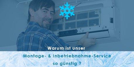 Montage- & Inbetriebnahmeservice von Klimaanlagen