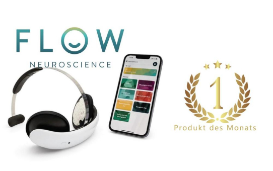 Wearable Technologies - Produkt des Monats 12/2023: Flow Neuroscience zur Behandlung von Depressionen