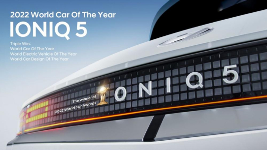 Hyundai IONIQ 5 zum "World Car of the Year" gekürt