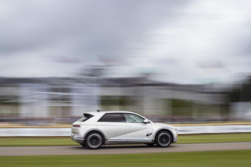 Hyundai präsentiert den IONIQ 5 beim Goodwood Festival of Speed