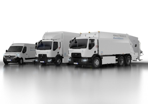 Renault Trucks präsentiert die zweite Generation von Elektro-LKW:  Eine gesamte Z.E. Baureihe von 3,5 bis 26 T