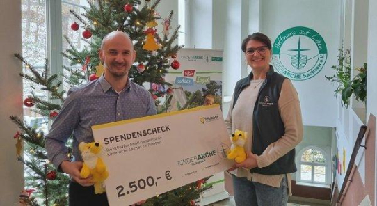YellowFox unterstützt Kinderhilfsaktionen mit 5.000 Euro