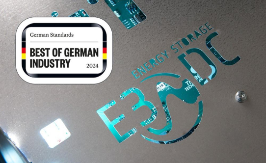 E3/DC ist „Best of German Industry“