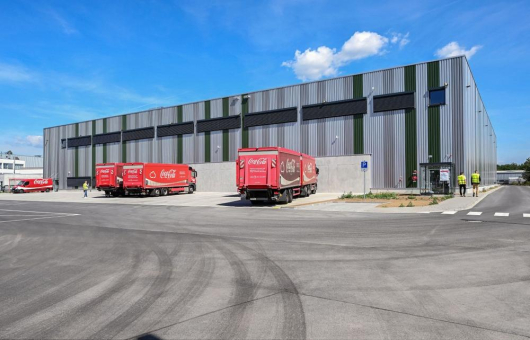 Neuer Logistikstandort von Coca-Cola in Mörfelden-Walldorf geht in Betrieb