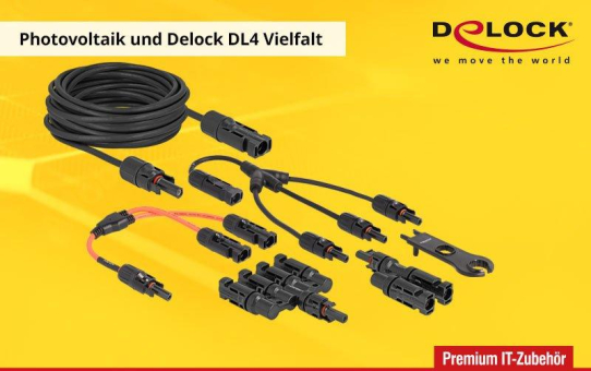 Photovoltaik, Solaranlagen und Delock DL4