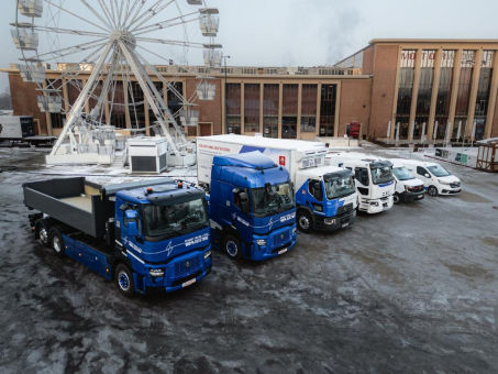 Full Range. 100 % Elektro: Renault Trucks präsentiert gesamte vollelektrische Produktpalette