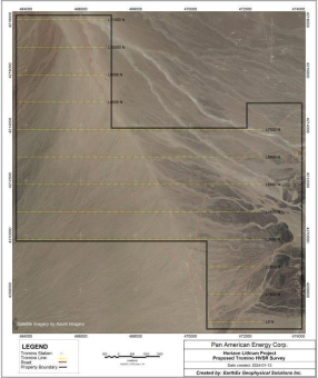 Pan American Energy entsendet EarthEx Geophysical auf das Lithiumprojekt Horizon zur Durchführung einer 2D-seismischen Messung