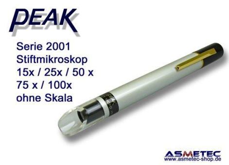Stiftmikroskope von Asmetec - Verschiedene Varianten von METOCHECK und Peak