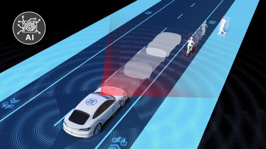 Vorausschauen mit künstlicher Intelligenz: Mehr Sicherheit beim automatisierten Fahren