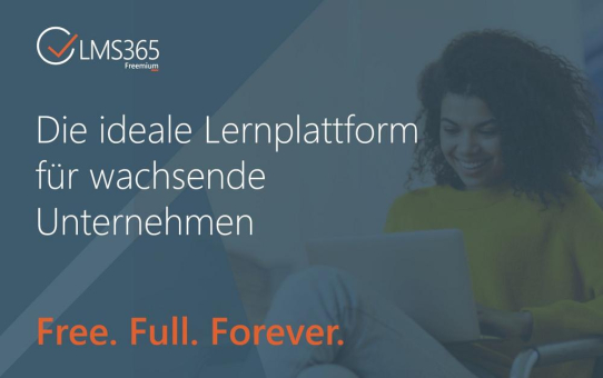 LMS365 Freemium – Kostenfreie Lernplattform für Unternehmen