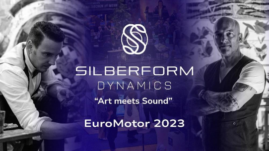 Silberform Dynamics präsentiert „Art meets Sound“ auf der EuroMotor 2023 in Stuttgart