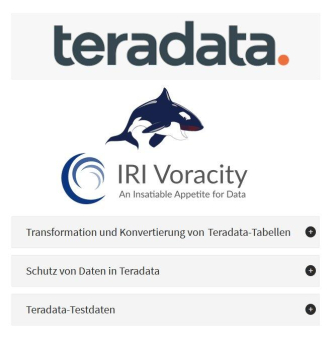 ❌ Daten in/aus Teradata & PII-Schutz ❌ Datenbereitstellung AUCH Datenmigration MIT Datenmaskierung PLUS intelligente Testdaten ❗