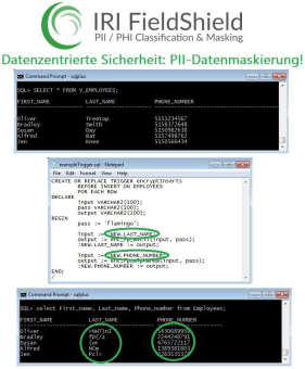 ❌ Real-Time Datenmaskierung ❌ Datenbankdaten maskieren, während sie in Echtzeit produziert werden ❗