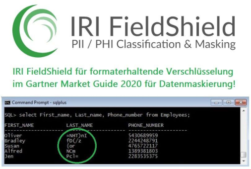 ❌ Oracle Datenmaskierung ❌ Sensible Daten in-situ mit verschiedenen Funktionen beim Einfügen oder Aktualisieren automatisch maskieren ❗