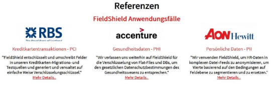 ❌ Datenintegrität ❌ PII-Klassifizierung vor der Erkennung und Zuweisung von Datenmaskierung-Regeln zu diesen Klassen ❗