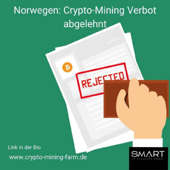 Norwegen: Crypto-Mining Verbot abgelehnt