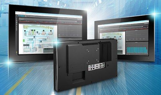 PPC-415W/421W - Lüfterlose Panel-PCs für die Industrie mit Intel Core-Prozessoren der 13. Generation