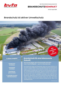 Neues BrandschutzKompakt "Brandschutz ist Umweltschutz" erschienen