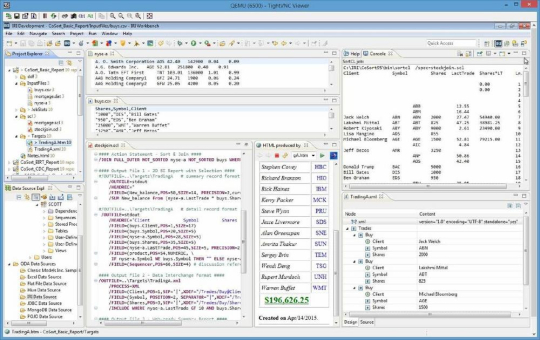 ❌ Integrierte BI ❌ Datentransformation(en) mit Reports im gleichen Jobskript und I/O-Pass ❗