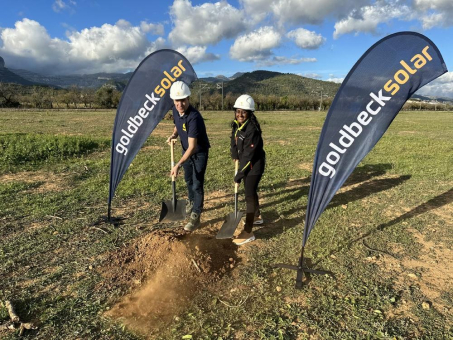 GOLDBECK SOLAR und Blue Elephant Energy feiern ersten Spatenstich für 11.6 MWp Solarpark Binissalem auf Mallorca