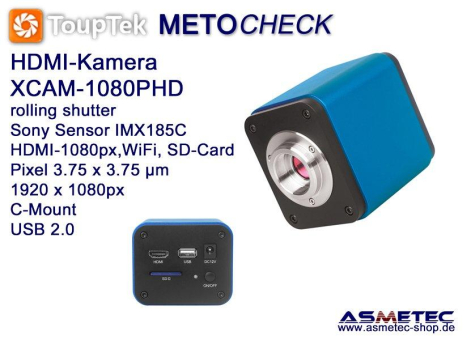 Die USB-Kamera Touptek XCAM-1080PHD – Ideal für Präzisionsmessungen und Materialanalysen