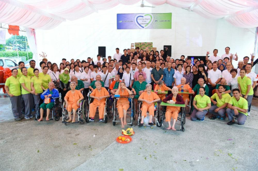 Logwin Singapur: Charity Event im Lee Ah Mooi Seniorenheim