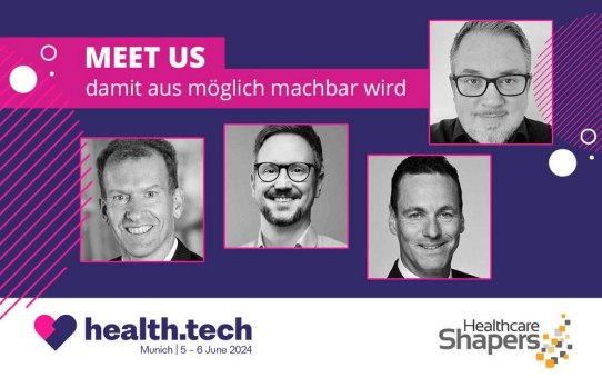 health.tech: Höhepunkt für Digital Health Strategen & Macher